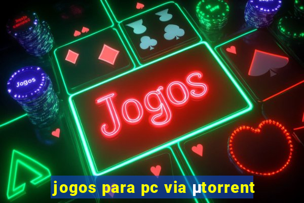 jogos para pc via μtorrent